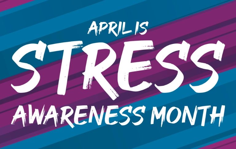 Stress Awareness Month logo
