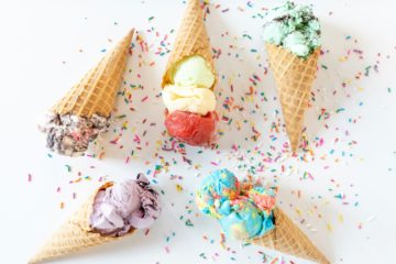 ice cream cones